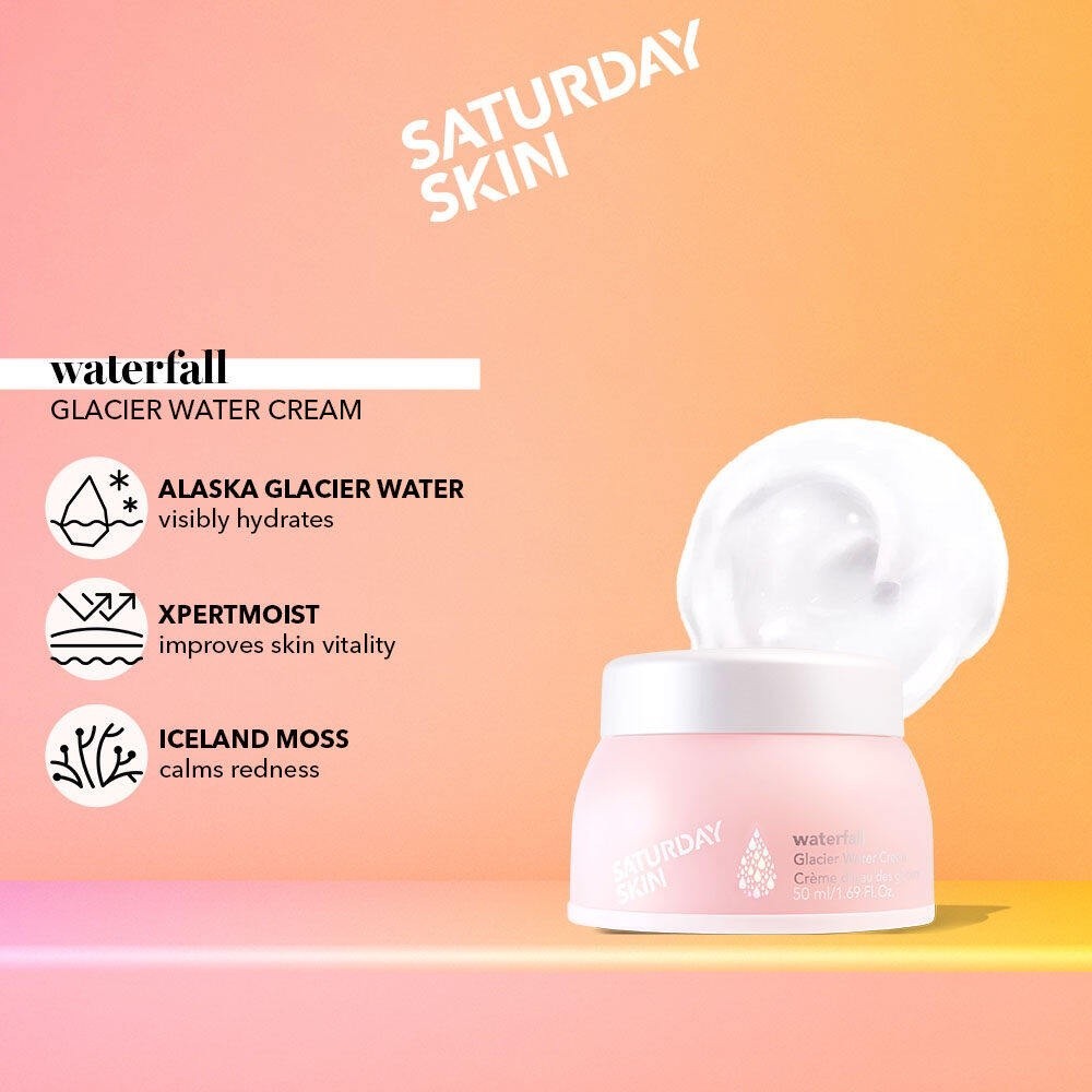 SATURDAY SKIN Waterfall Glacier Water Cream 30ml