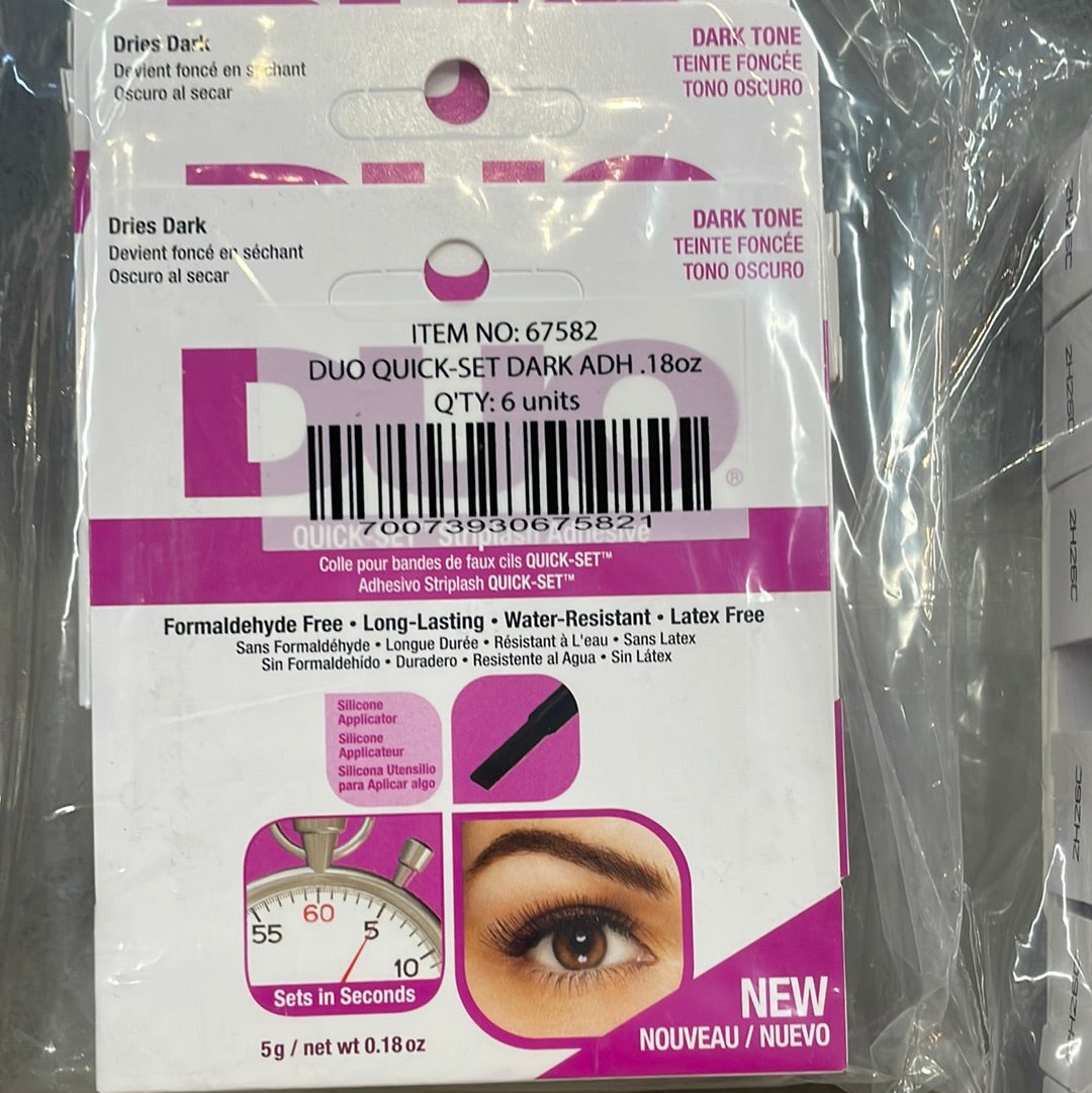 DUO GLUE - PURPLE- QUICK SET STRIPLASH ADHESIVE / 6PCS PK