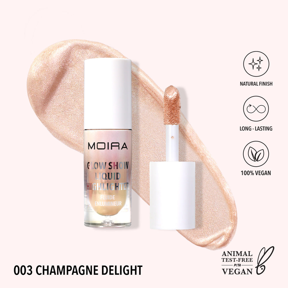 MOIRA Glow Show Liquid Highlighter |  Refills | 3pcs Box