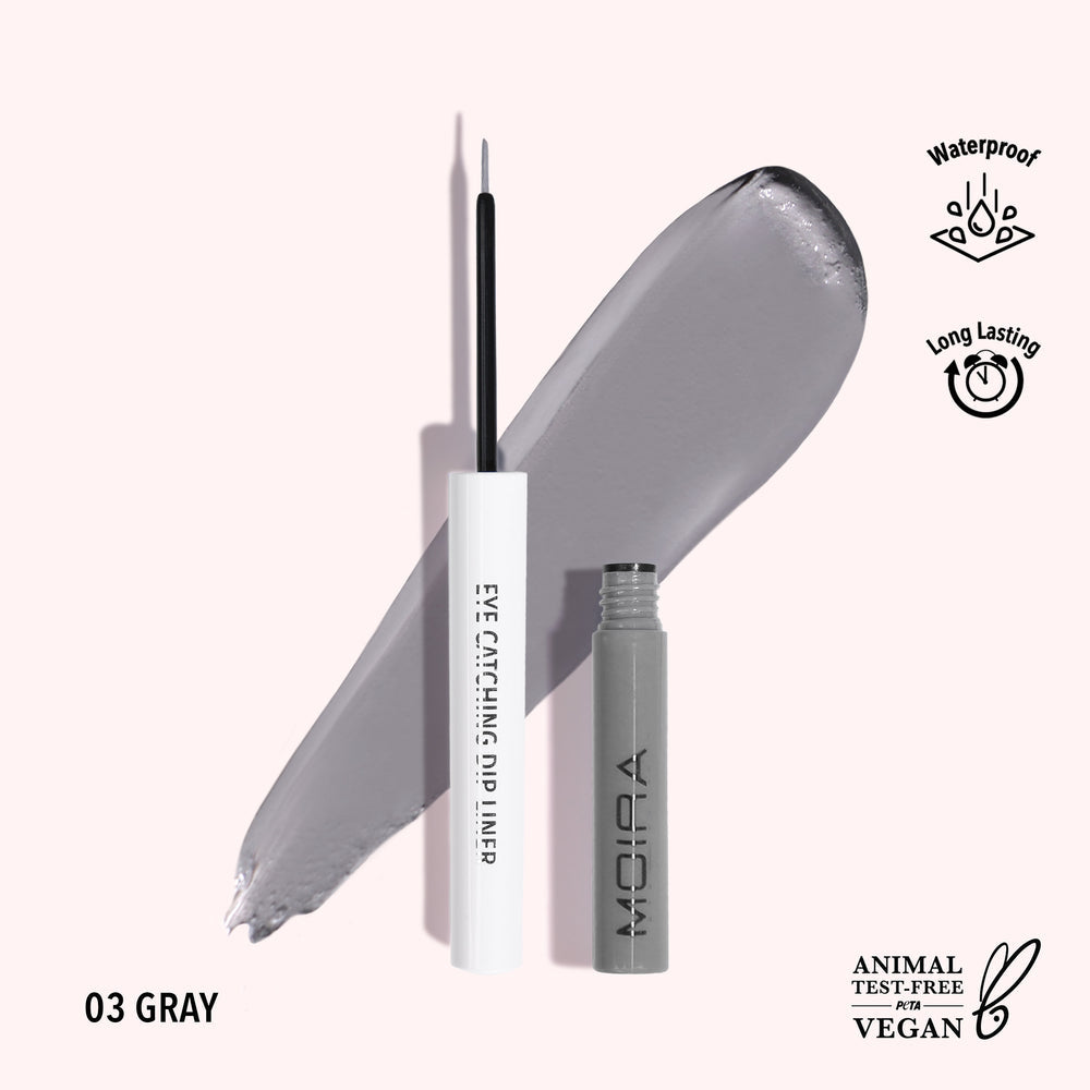 MOIRA - Eye Catching Dip Liner (003, Gray) (ECD003)