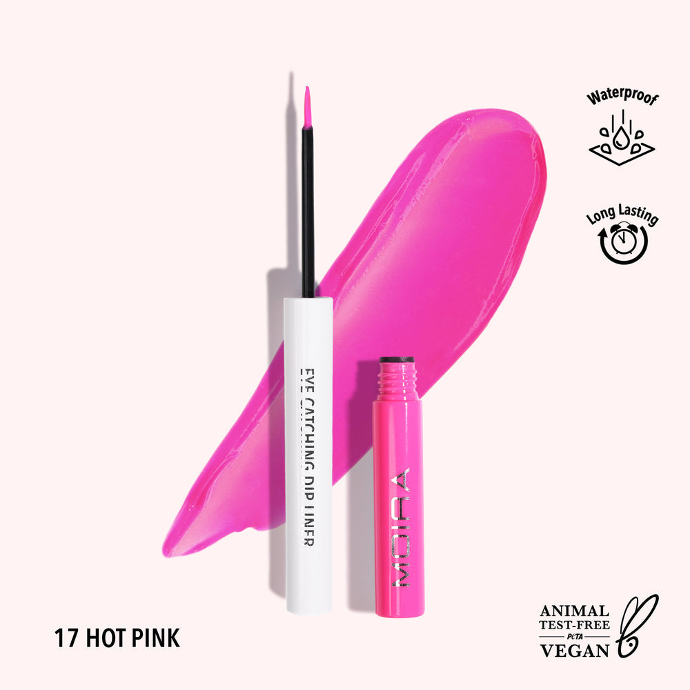 MOIRA - Eye Catching Dip Liner (017, Hot Pink) (ECD017)