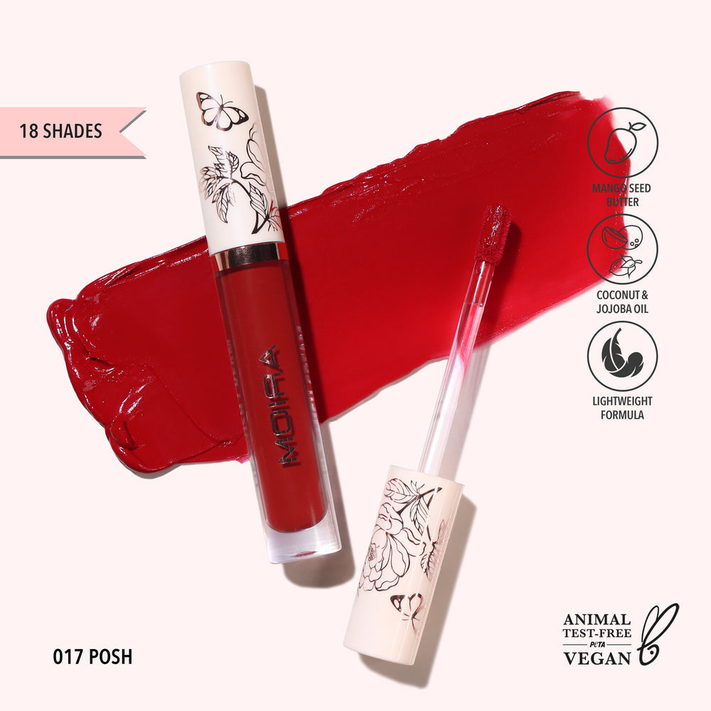 MOIRA - Lip Plush Cream (017, Posh) (LPC017)