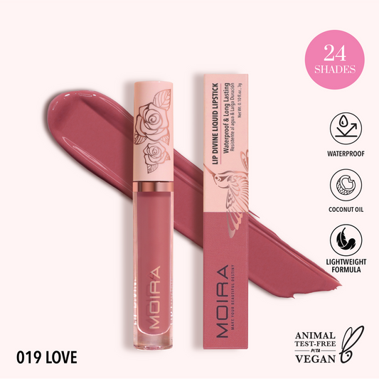 Moira- Lip Divine Liquid Lipstick ( Love LDV 019)