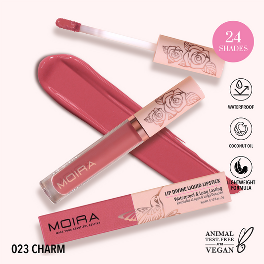 Moira Lip Divine Liquid Lipstick (Charm LDV023)