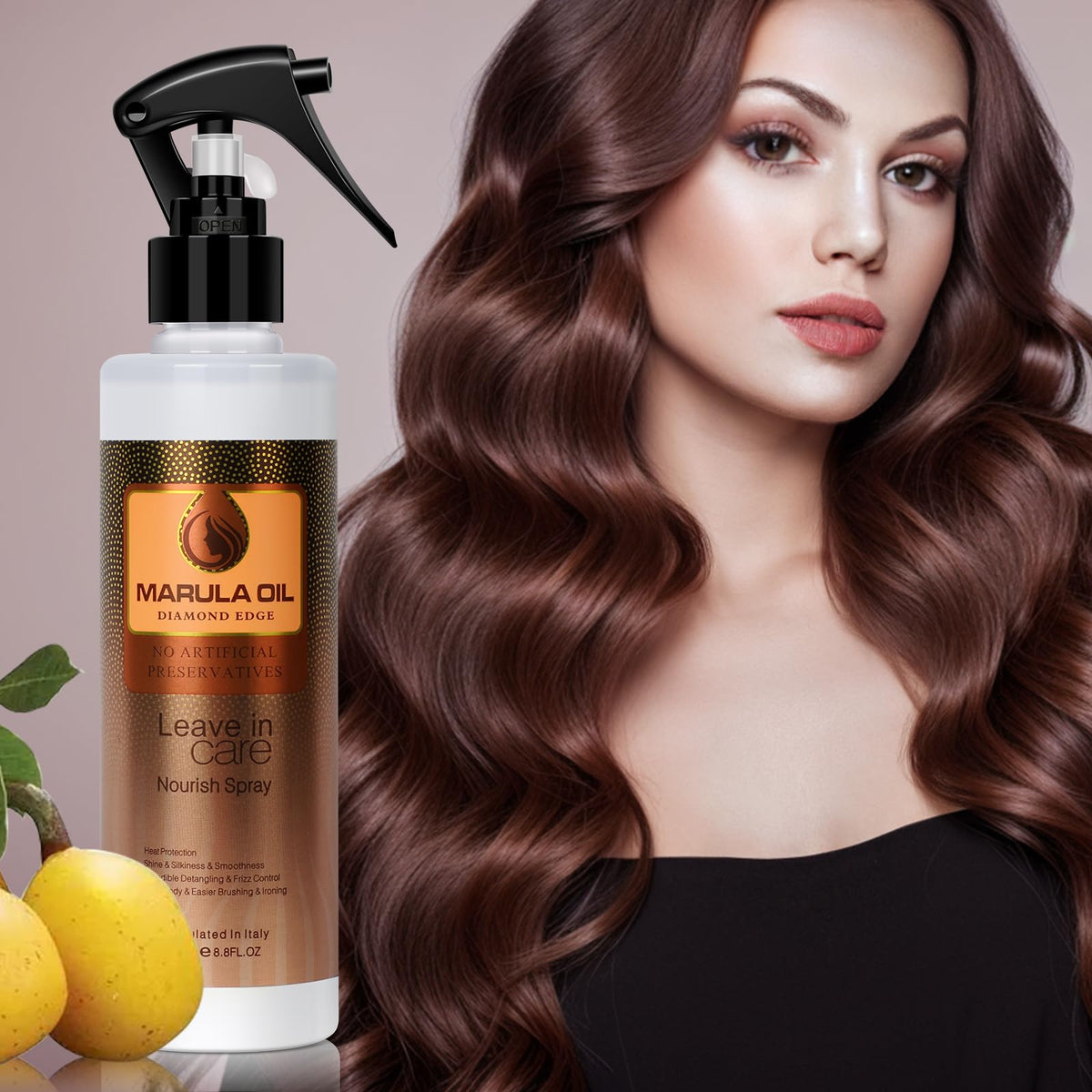 DIAMOND EDGE Marula Oil - Leave in Care 250ml