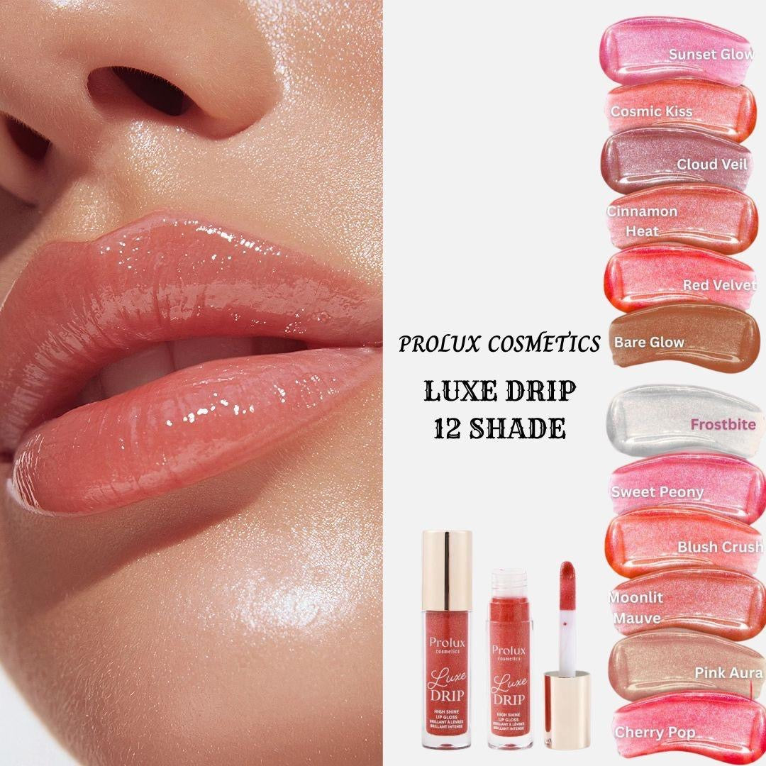 PROLUX Luxe Drip High Shine Lipgloss / 24pcs Display