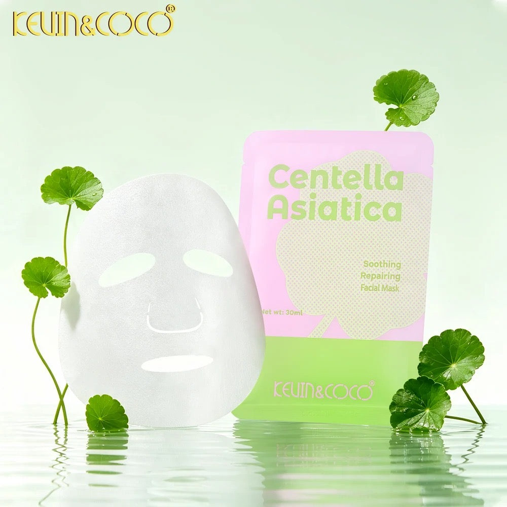 KEVIN&COCO Facial Mask - Centella Asiatica / 12pack