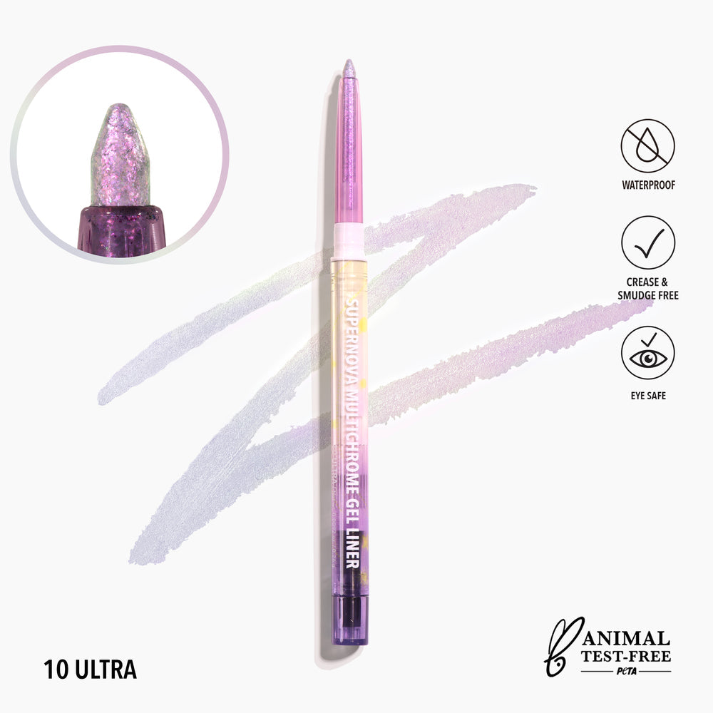 MOIRA SuperNova Multichrome Gel Liner #SMGLSET w/ Display 120pcs Display + Tester