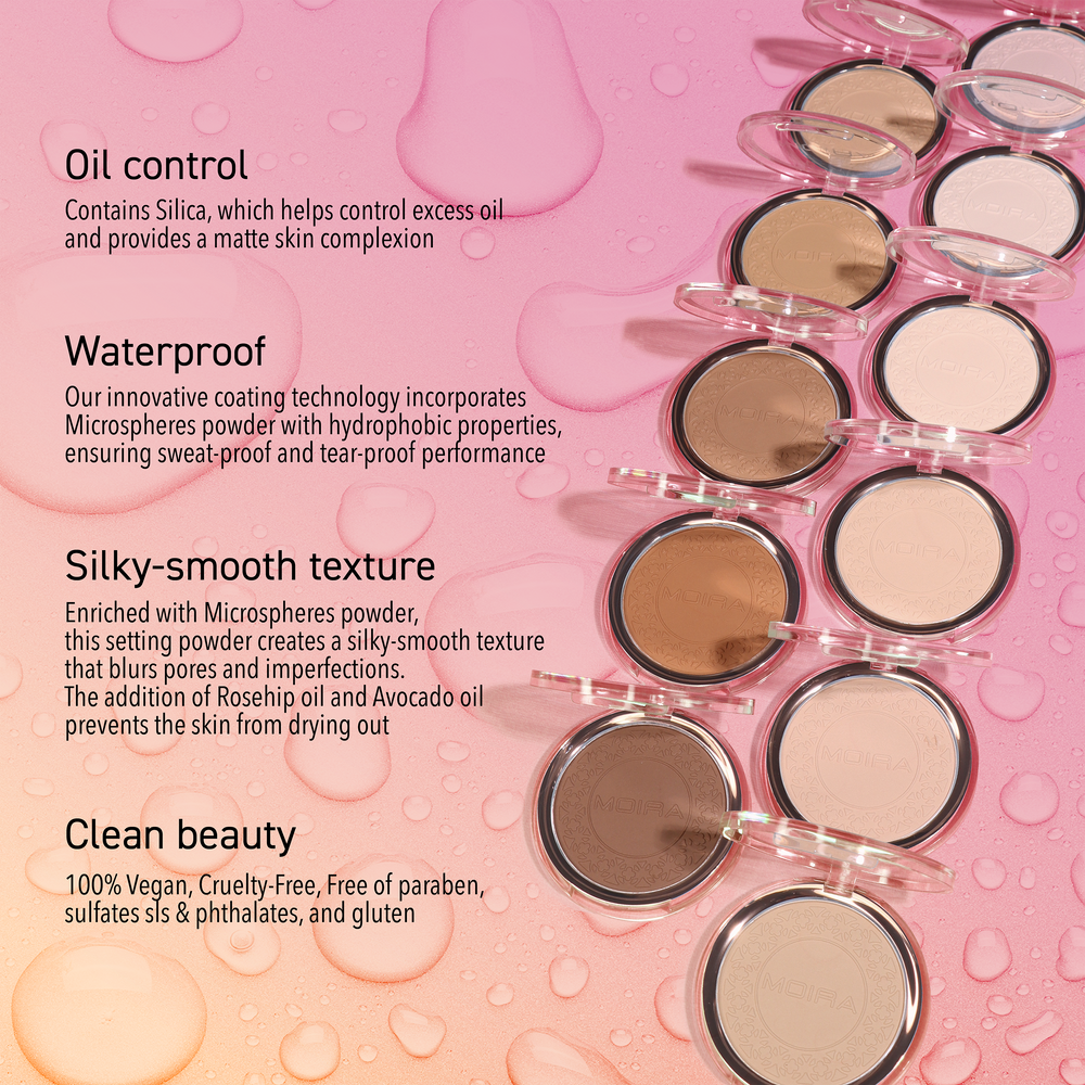 MOIRA - Soft Focus Waterproof Setting Powder