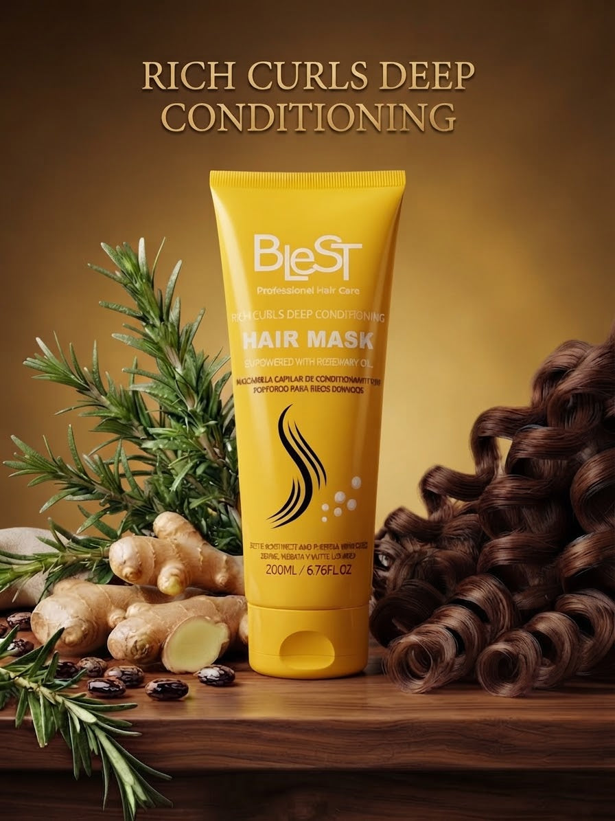 BLEST Hair Mask - Rich Curls Deep Conditioning / 3pcs Pack