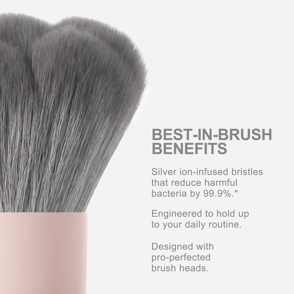 REAL PERFECTION Pink Sakura Makeup Brush w/Display 132pcs Display