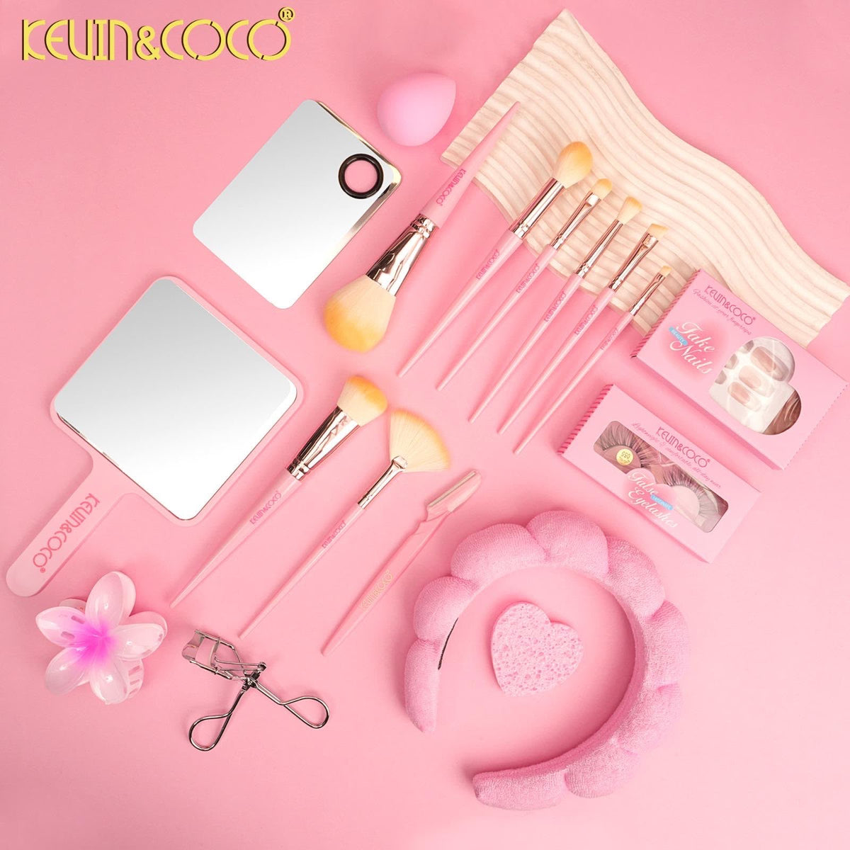 KEVIN&COCO Perfect Essential Makeup Tool Set