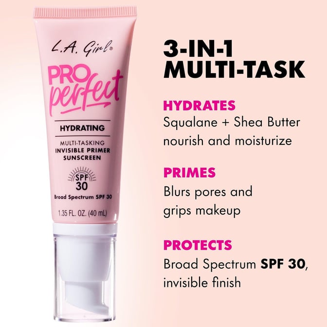 LA GIRL Pro Perfect Hydrating Primer Sunscreen SPF 30 / 12pcs Display
