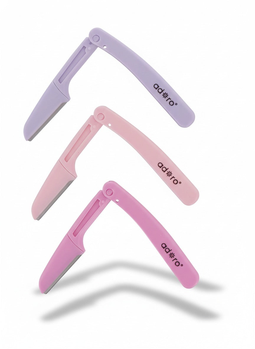 ADORO Eyebrow Trimmer Set / 12set pack