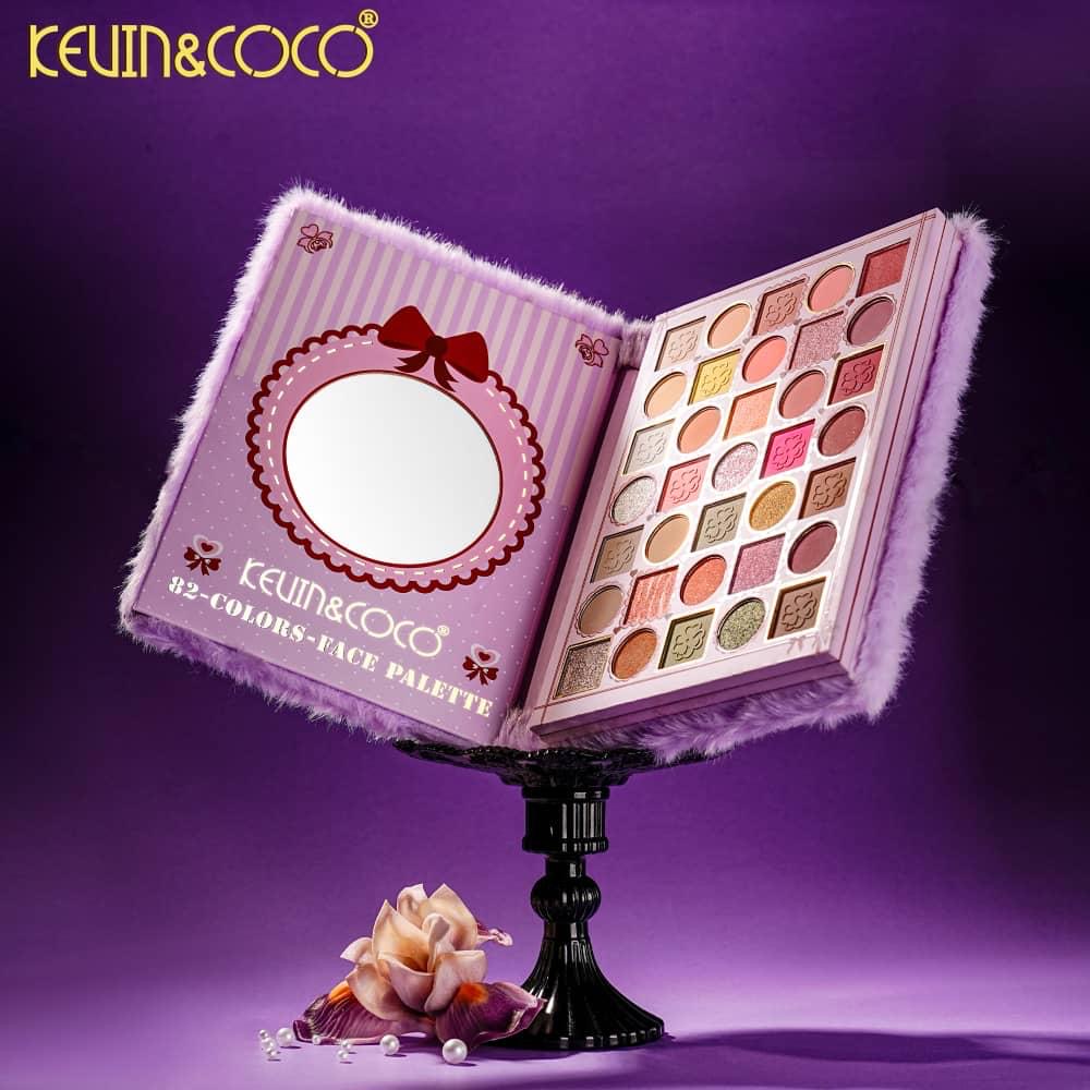KEVIN&COCO Lucky Meet 82 Colors Face Palette
