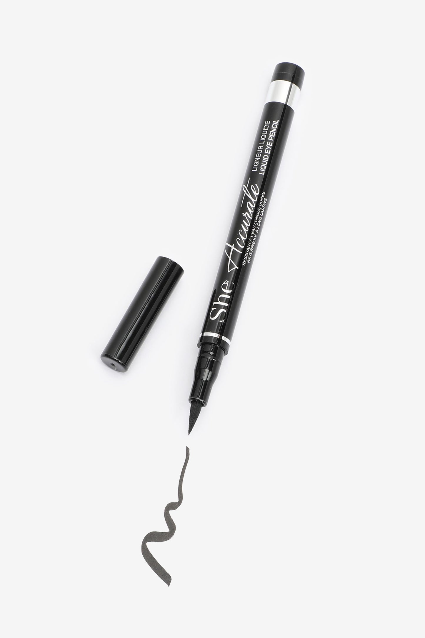 She - Accurate Liquid Eye Pencil - Long-lasting #EL101 / 24pcs Display