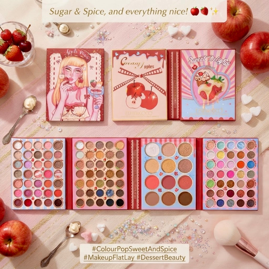KEVIN&COCO Apple Pie Eyeshadow & Face Palette