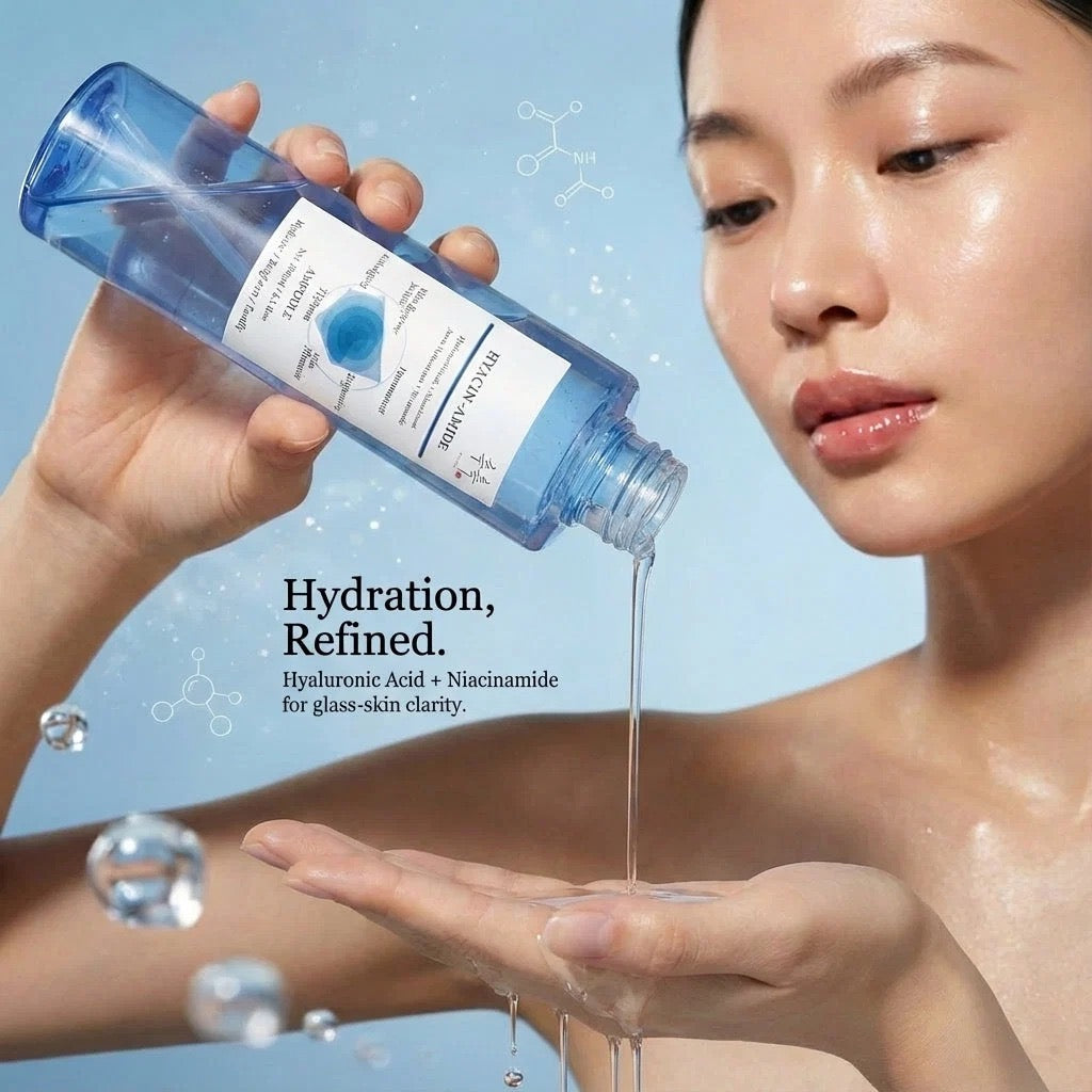CHOC CHOC HYACIN-AMIDE Toner (Hyaluronic Acid + Niacinamide) / 3pcs Pack