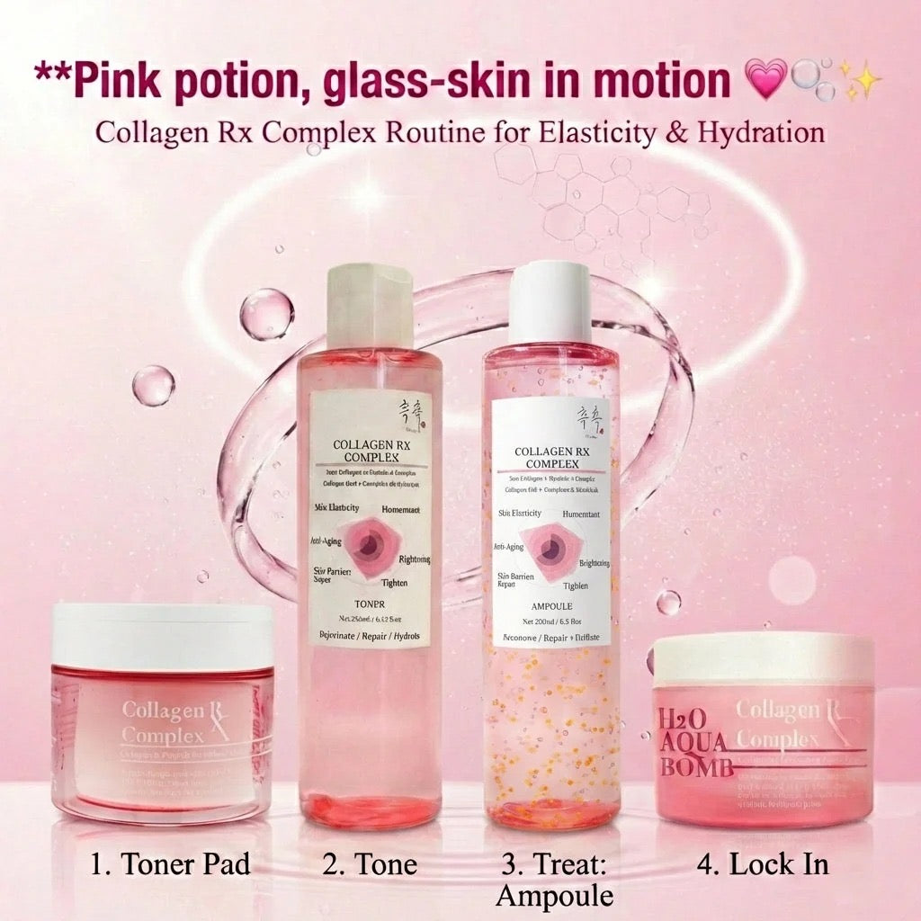 CHOC CHOC COLLAGEN RX COMPLEX -  H2O AQUA BOMB Moisturizer / 3pcs Pack