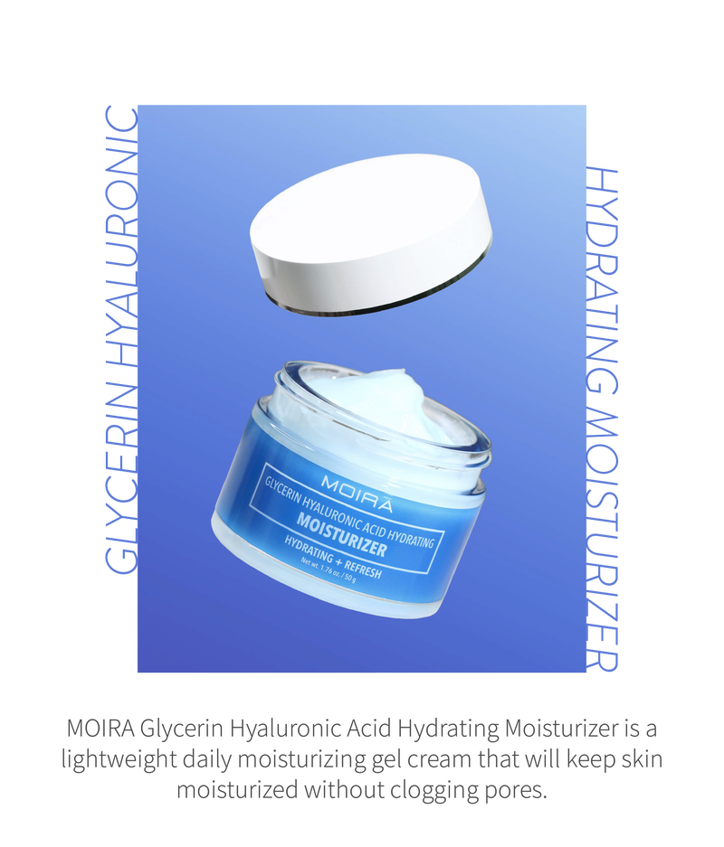 MOIRA Glycerin Hyaluronic Acid Hydrating Moisturizer #FCM004 | 3pcs Box