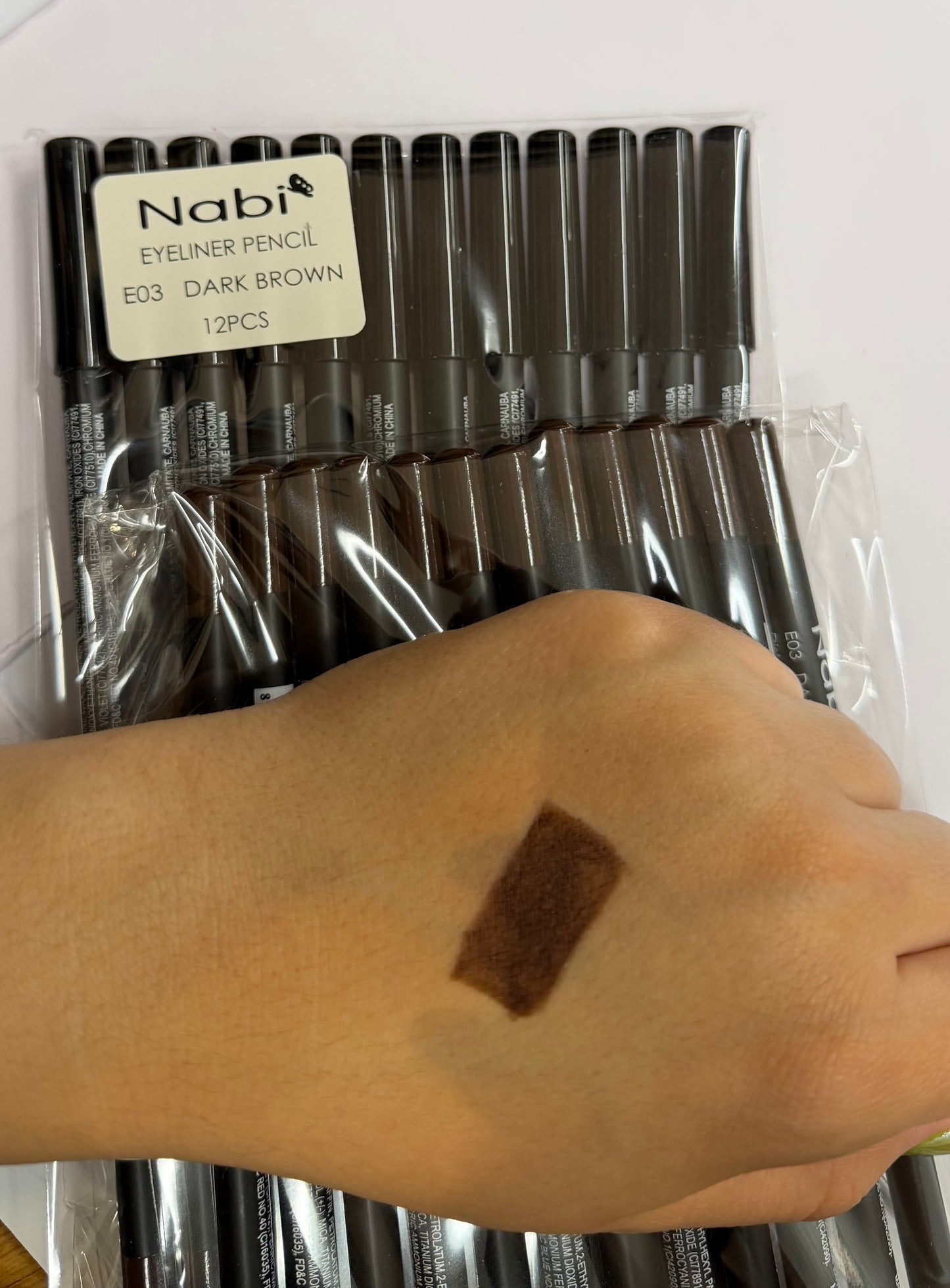 NABI Eyeliner Pencil / 12pcs pack