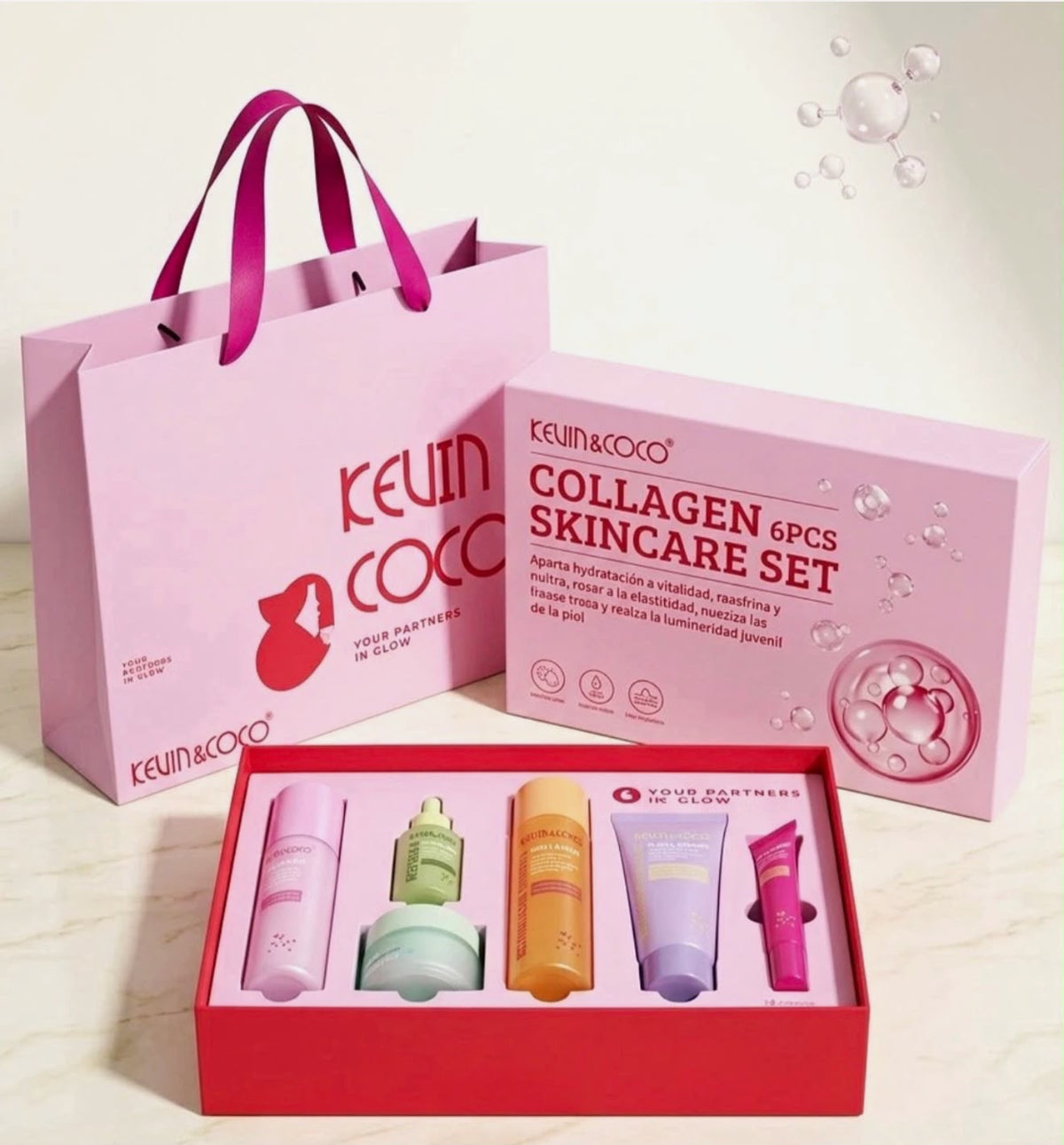 KEVIN&COCO Collagen Skin Care Set