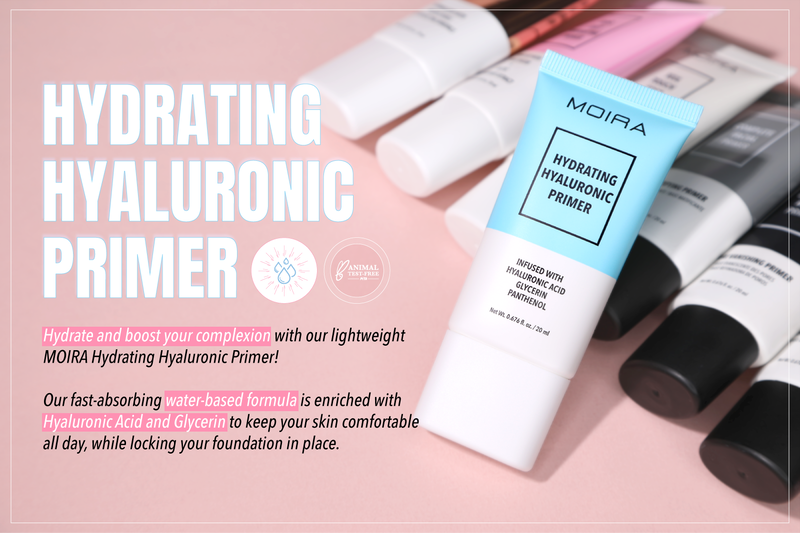 MOIRA Hydrating Hyaluronic Primer #CFP006 | 3pcs Box