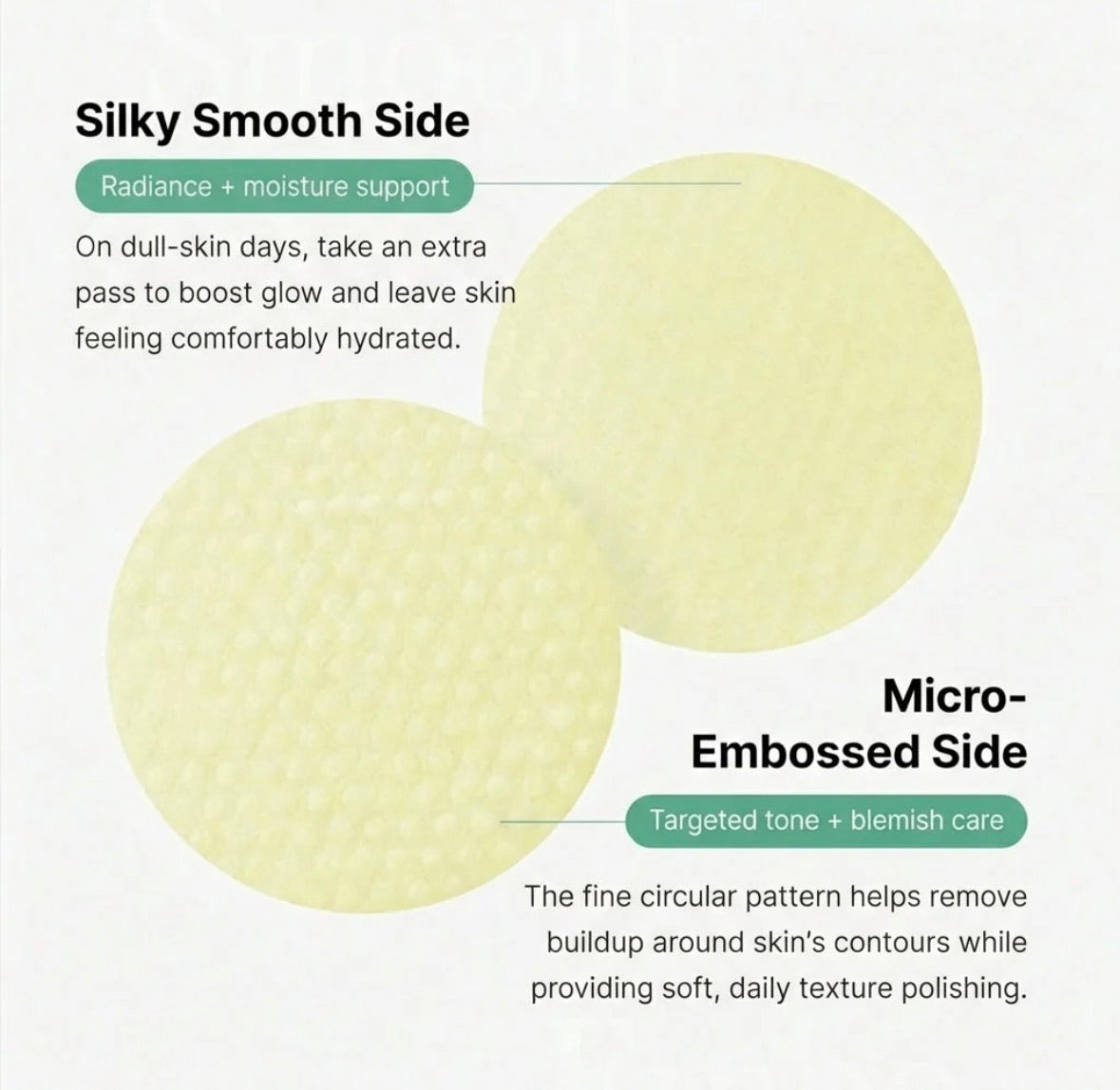 CHOC CHOC VITAMIN C + BHA + AHA + PHA (Dual-Sided Exfoliating Toner Pads) / 3pcs Pack