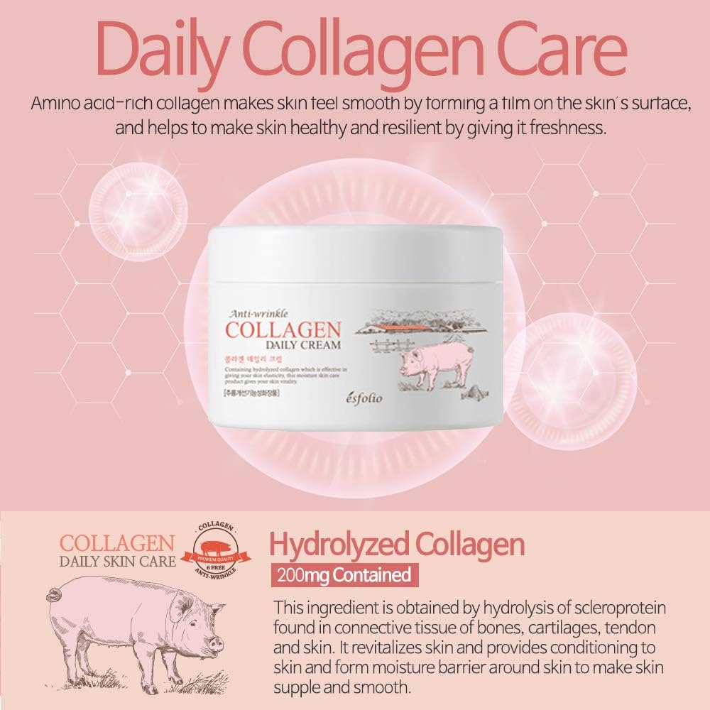 ESFOLIO Collagen Daily Cream 200ml