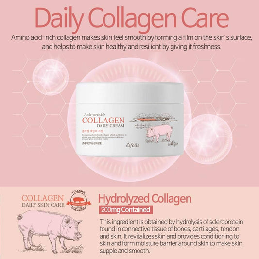 ESFOLIO Collagen Daily Cream 200ml