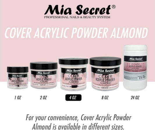 MIA SECRET - COVER ALMOND ACRYLIC POWDER - PL440-AL