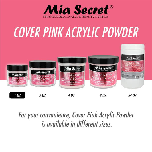 MIA SECRET - COVER PINK ACRYLIC POWDER - PL440-CP