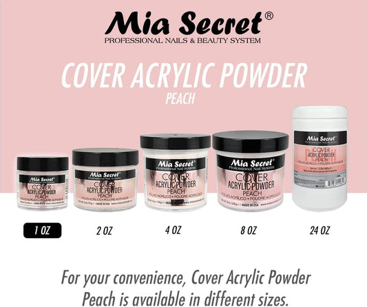 MIA SECRET - COVER PEACH ACRYLIC POWDER - PL440-PH