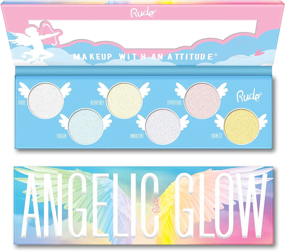 Rude - Angelic Glow - Highlighter + Eyeshadow #RU7881