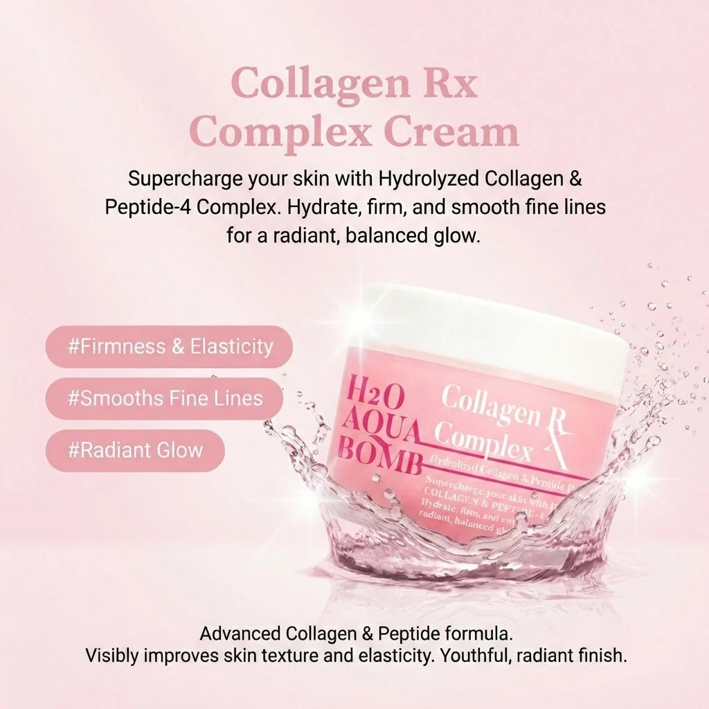 CHOC CHOC COLLAGEN RX COMPLEX -  H2O AQUA BOMB Moisturizer / 3pcs Pack