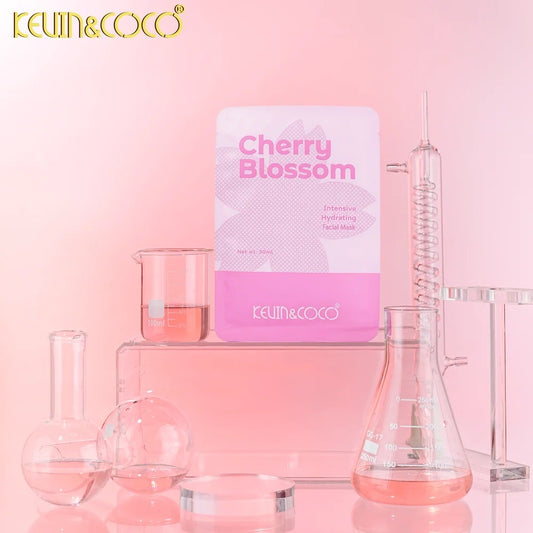 KEVIN&COCO Facial Mask - Cherry Blossom / 12pack