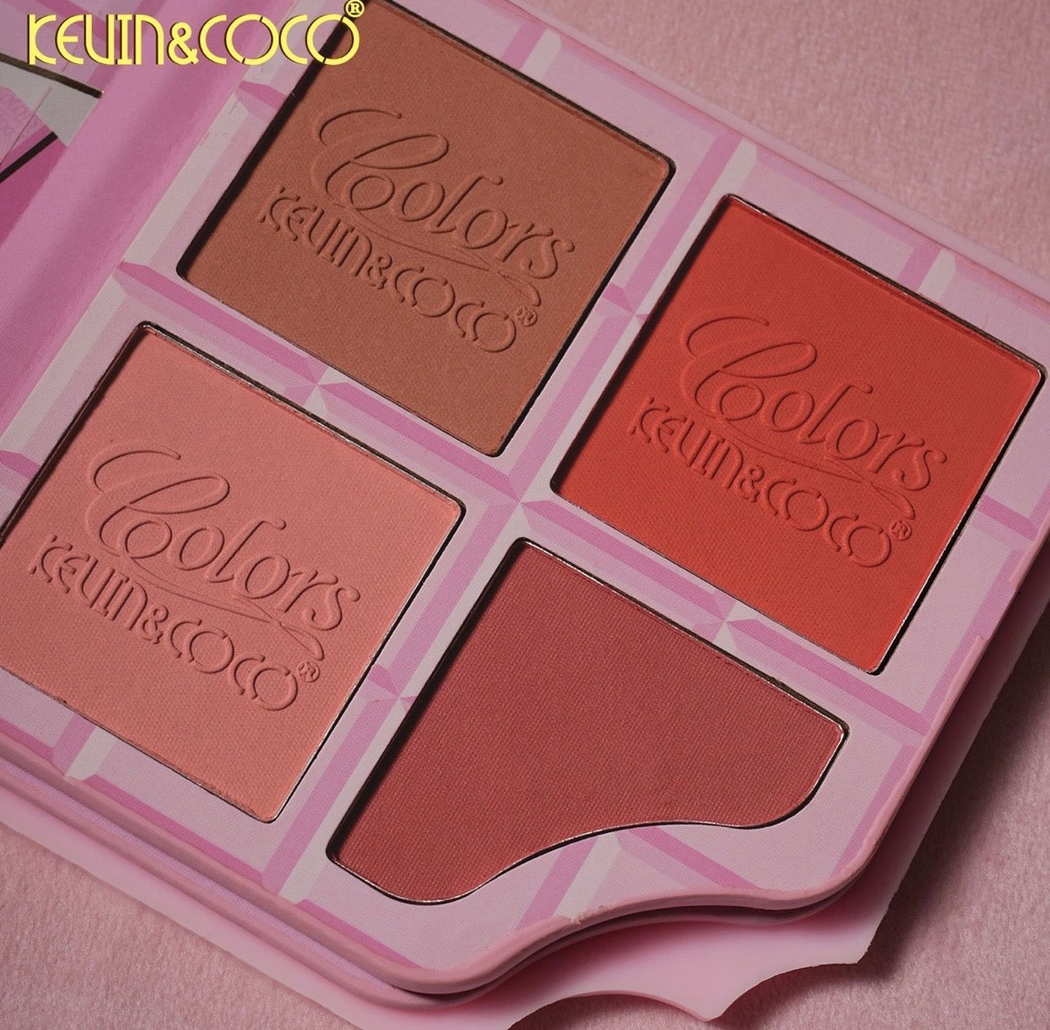 KEVIN&COCO Colors Blush Palette / 12pcs Display