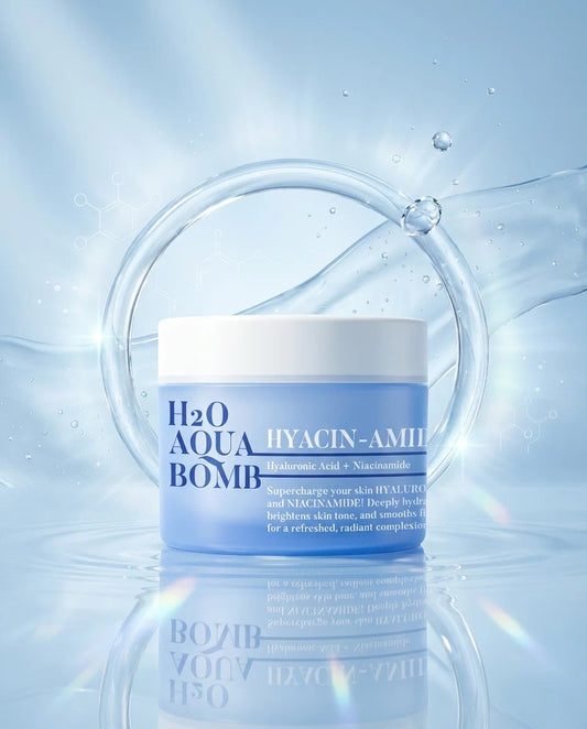 CHOC CHOC HYACIN-AMIDE (Hyaluronic Acid + Niacinamide) H2O AQUA BOMB Moisturizing / 3pcs pack