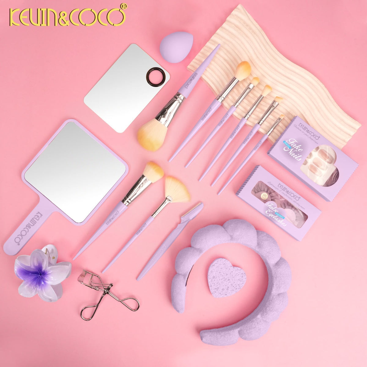 KEVIN&COCO Perfect Canvas Makeup Tool Set