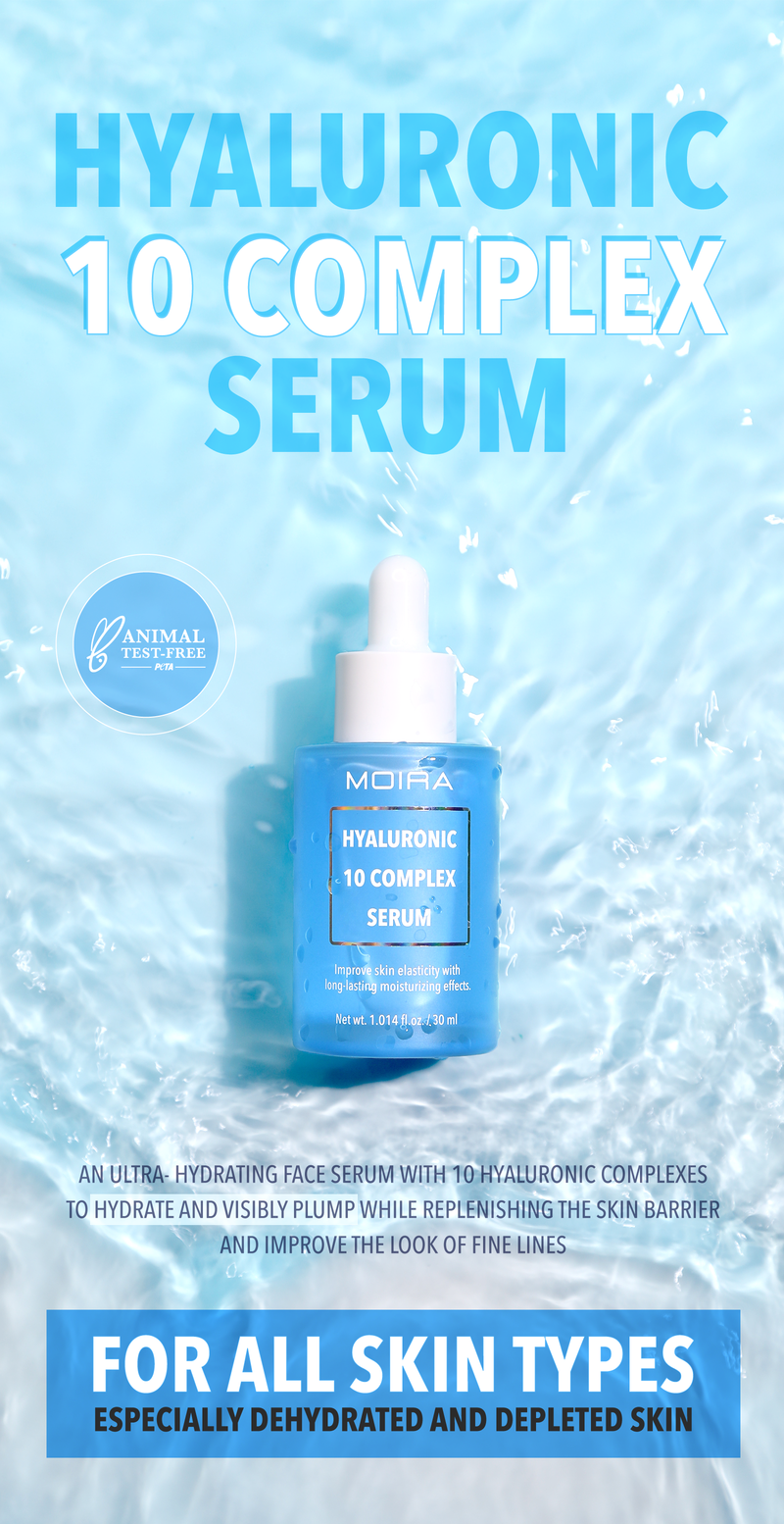 MOIRA Hyaluronic 10 Complex Serum #HYS001 | 3pcs Box