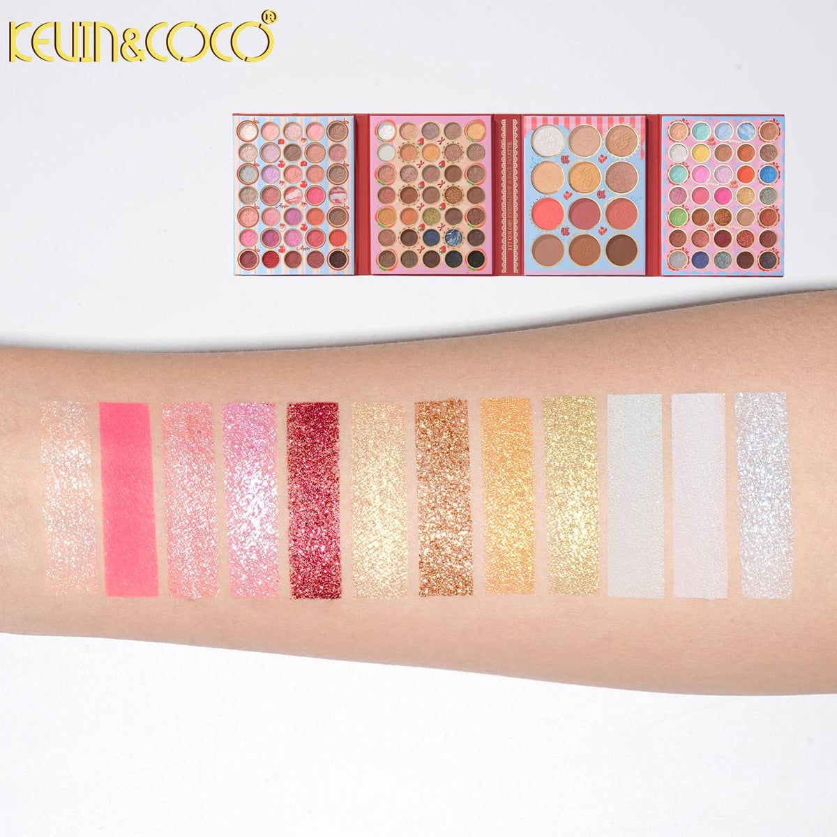 KEVIN&COCO Apple Pie Eyeshadow & Face Palette