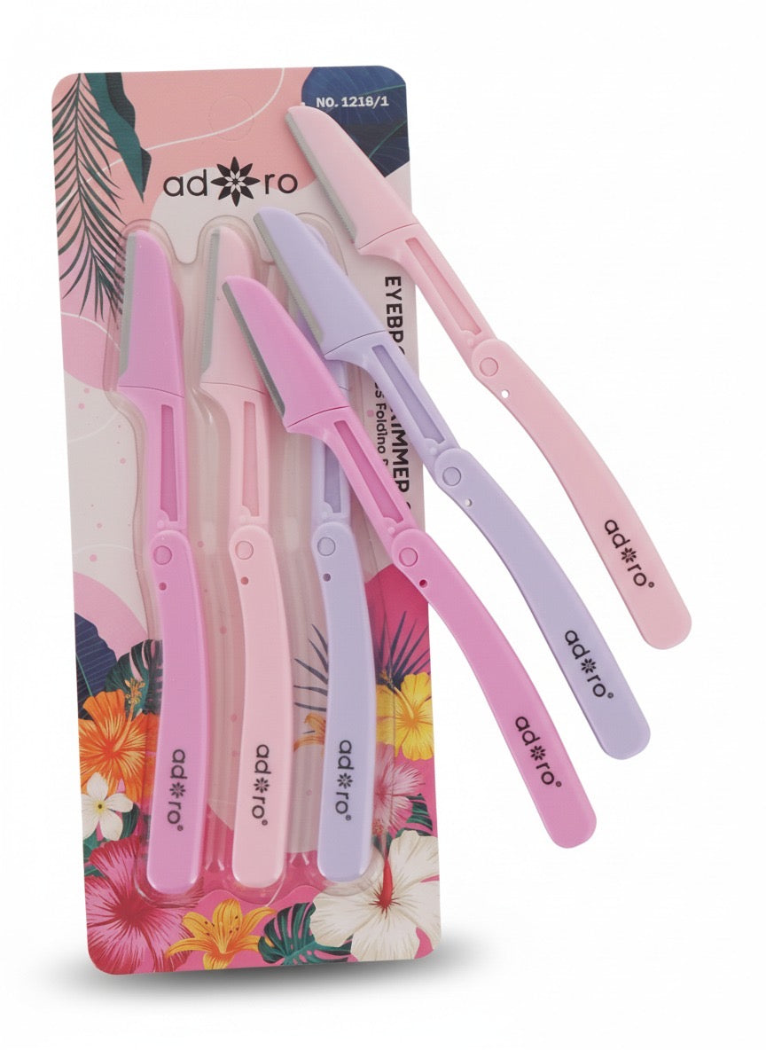 ADORO Eyebrow Trimmer Set / 12set pack