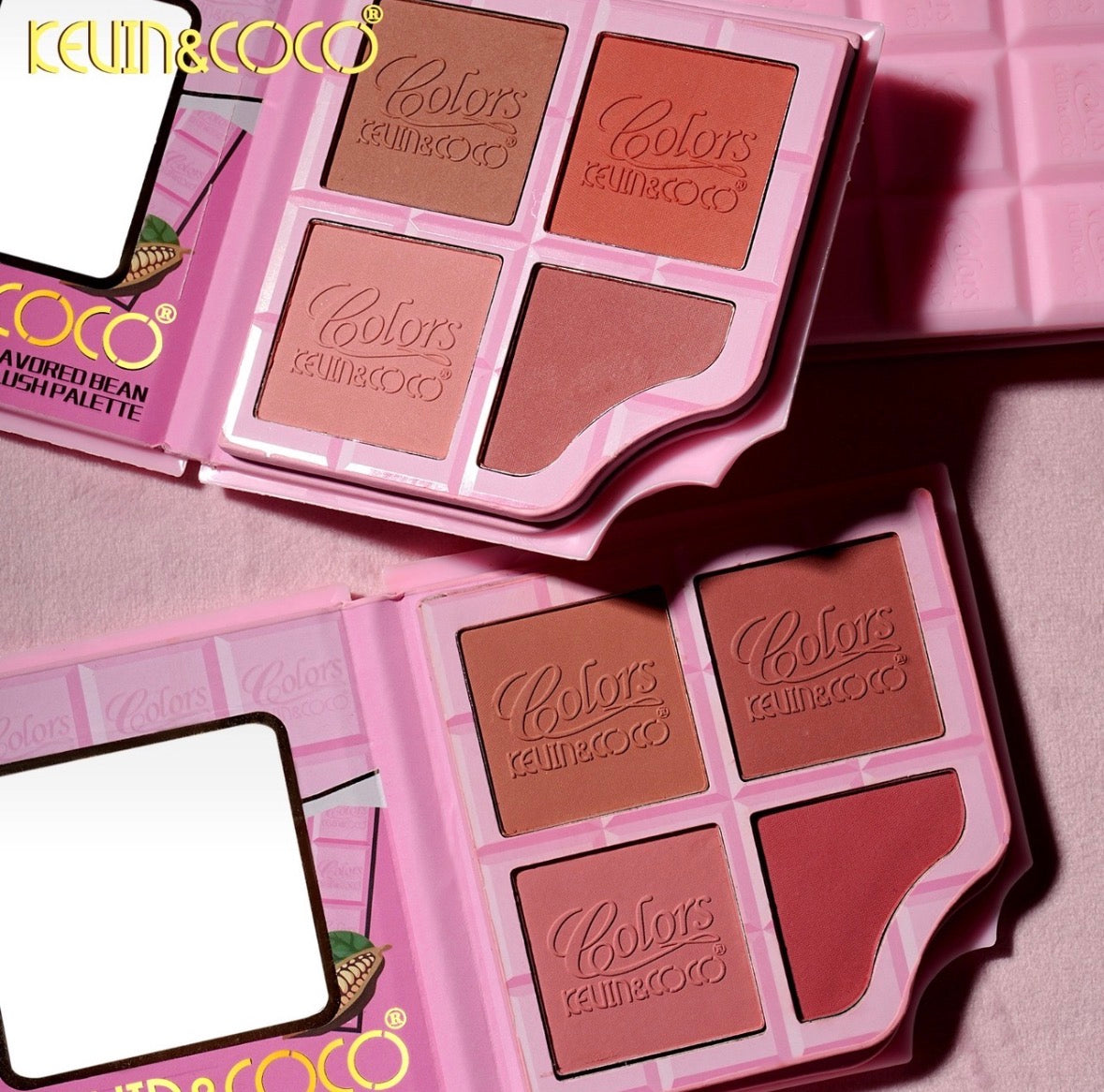 KEVIN&COCO Colors Blush Palette / 12pcs Display