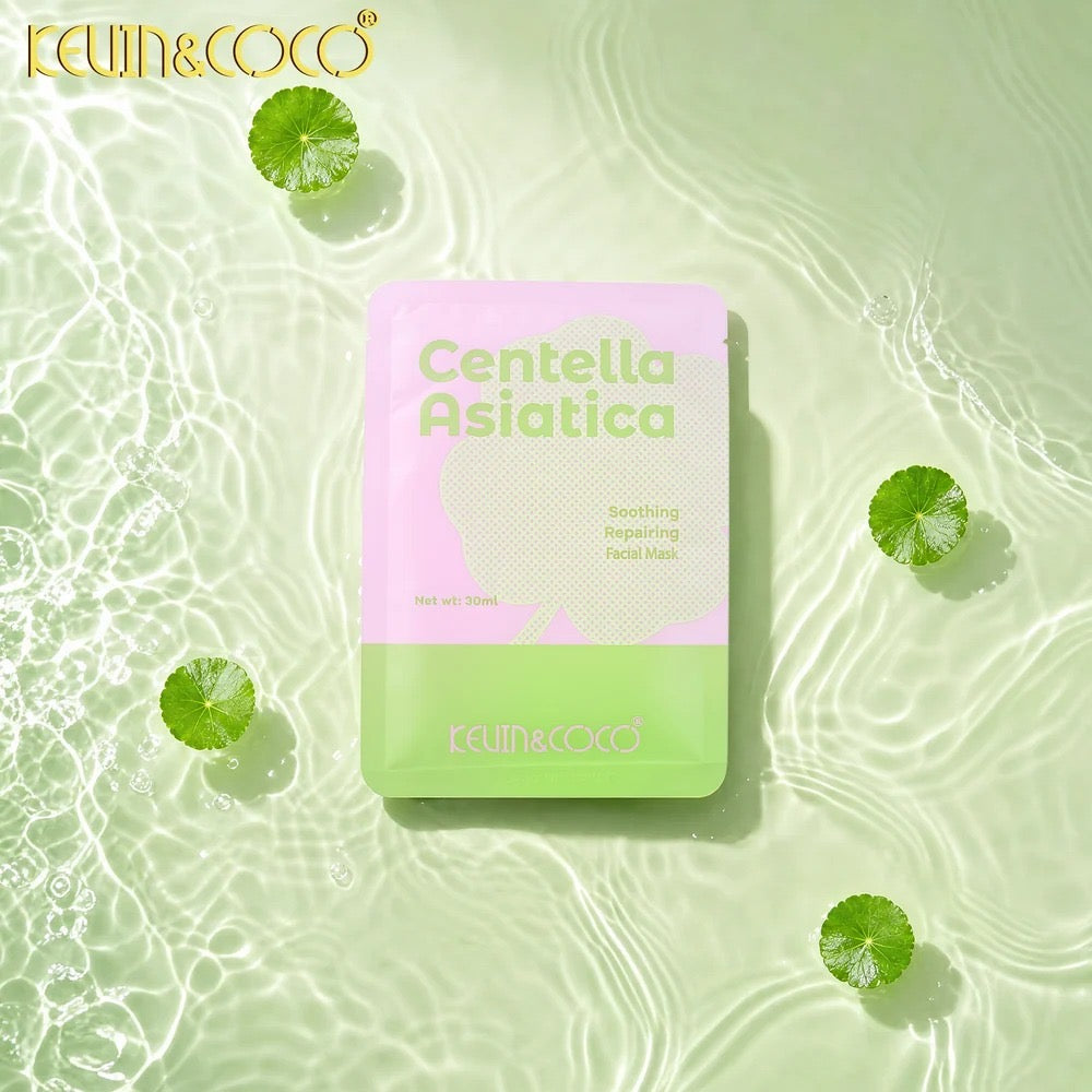KEVIN&COCO Facial Mask - Centella Asiatica / 12pack