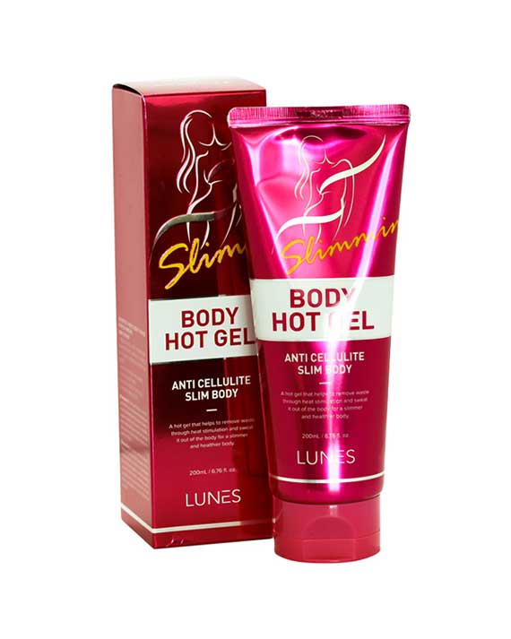 LUNES Slimm Body Hot Gel 200ml