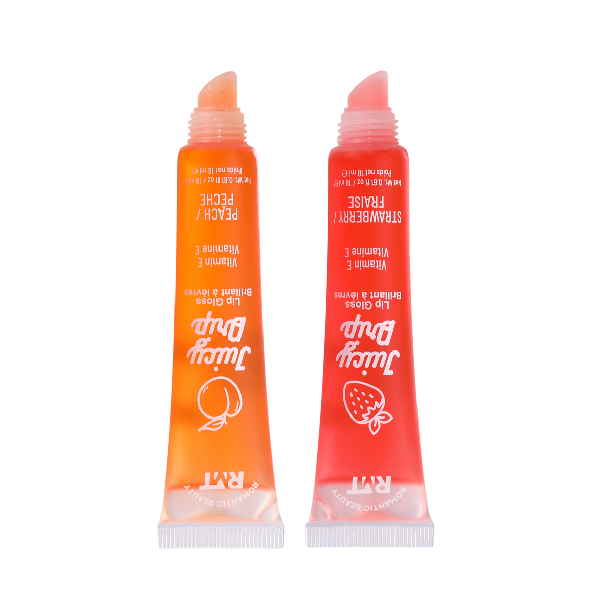 ROMANTIC BEAUTY Juicy Dip Lipgloss / 36pcs Display