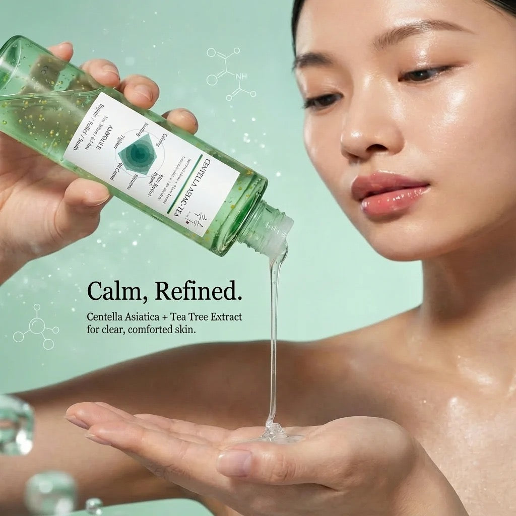 CENTELLA ASIAC-TEA (Centella Asiatica + Tea Tree Extract) Ampoule / 3pc pack