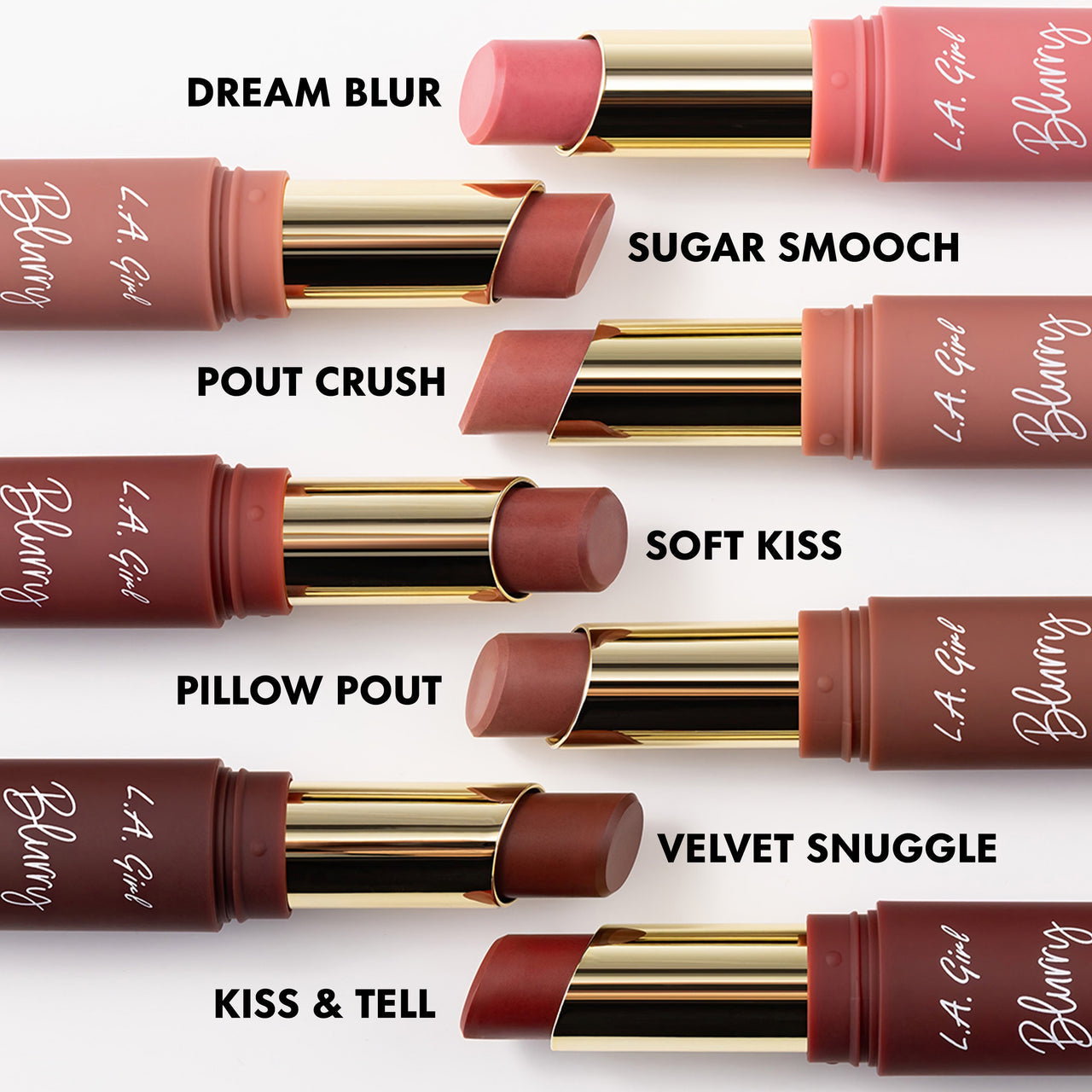 LA GIRL Soft Matte Blurring BABE Lip Color / 45pcs Display