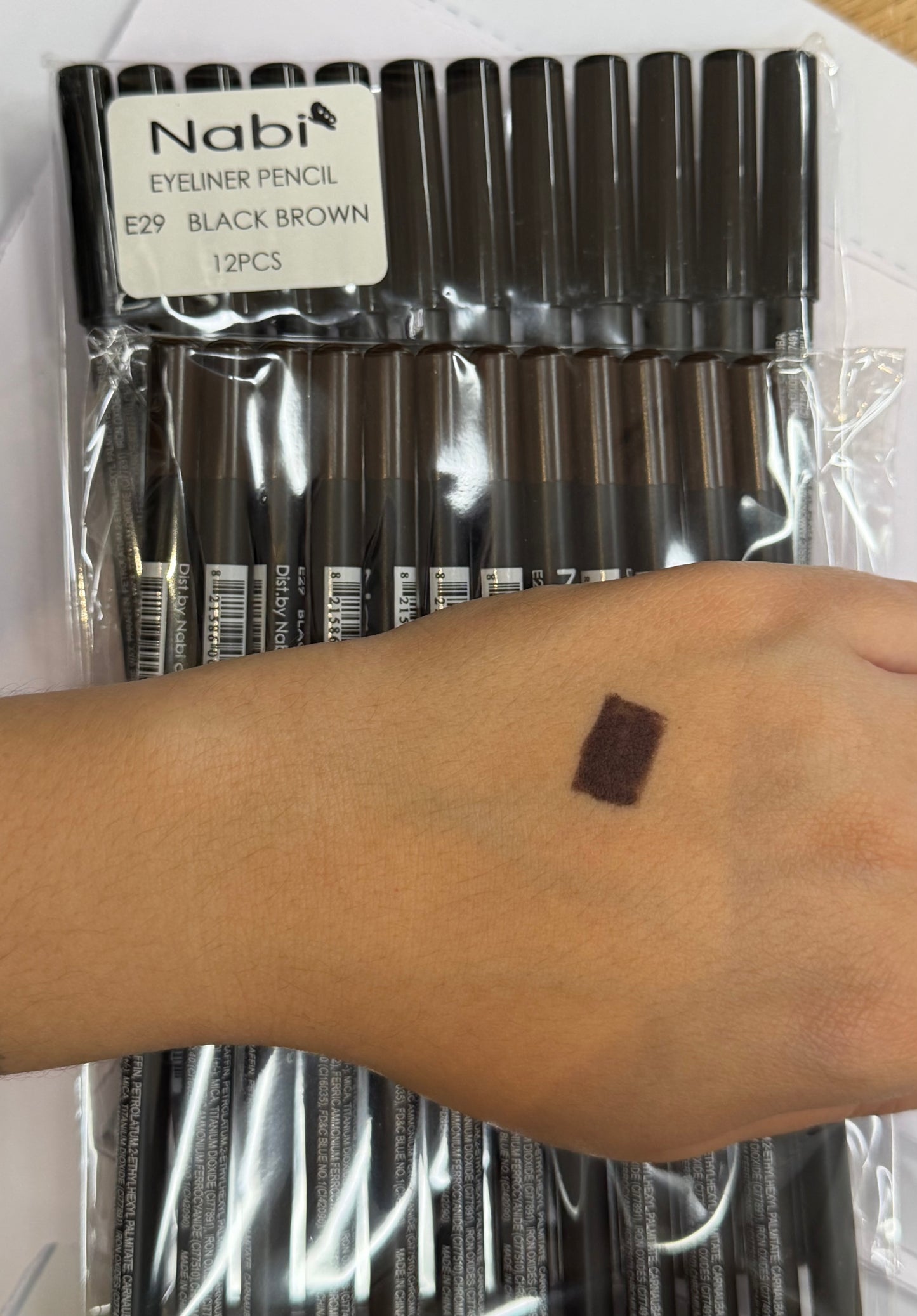 NABI Eyeliner Pencil / 12pcs pack