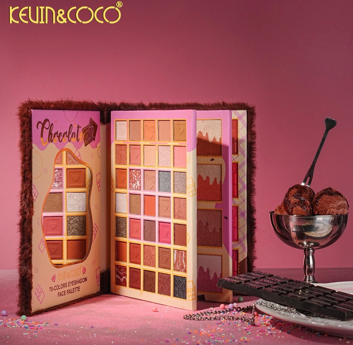 KEVIN&COCO Chocolate Face Palette